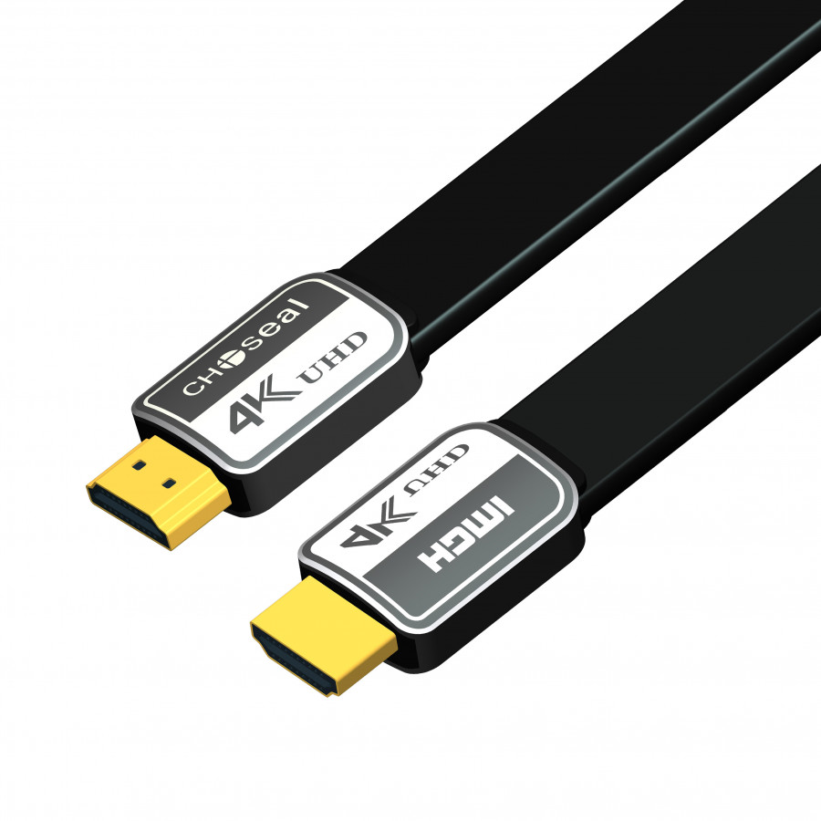 Cáp HDMI Choseal 2.0/4K nhập khẩu Cao Cấp ,Loại Dẹt 1.8m