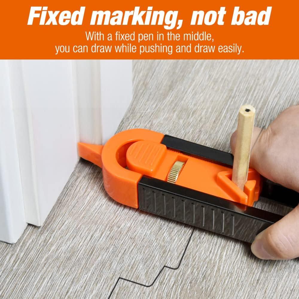 Máy đo đường viền, Máy sao chép máy đo đường viền, Máy đo đường viền chính xác có khóa, Máy đo đường viền cho các mẫu gạch mộc góc