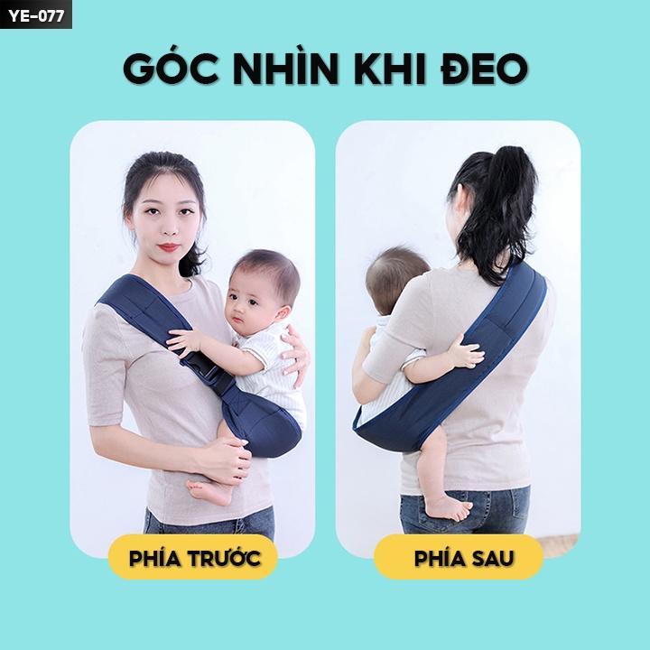 Đai Địu Em Bé Đeo Chéo Bồng Bế Trẻ Em Dành Cho Bé 3 Dến 36 Tháng Tuổi Nhiều Màu YE-077