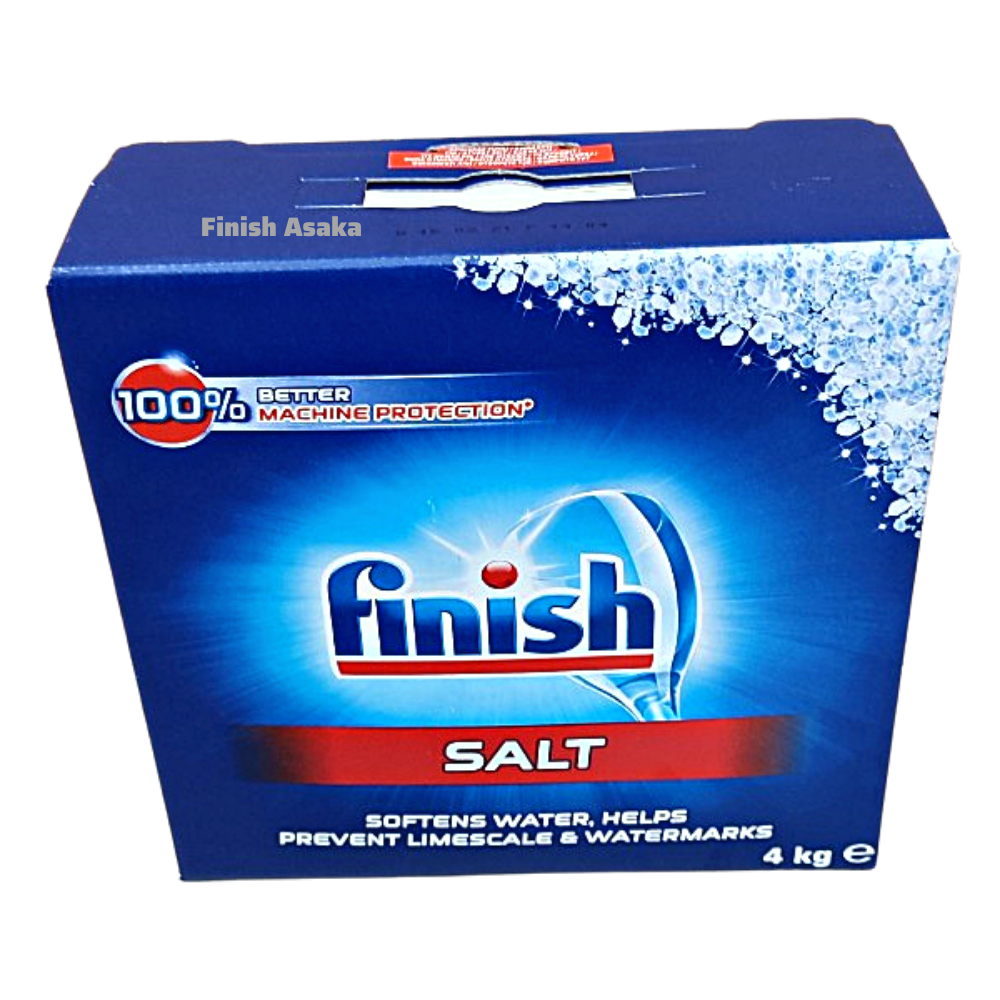 Muối rửa bát Finish hộp 4kg - Chính Hãng.