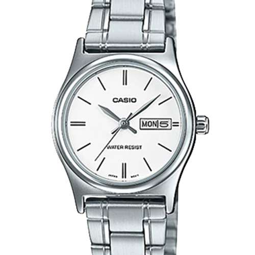 mặt đồng hồ Casio LTP-V006D-7B2UDF màu trắng