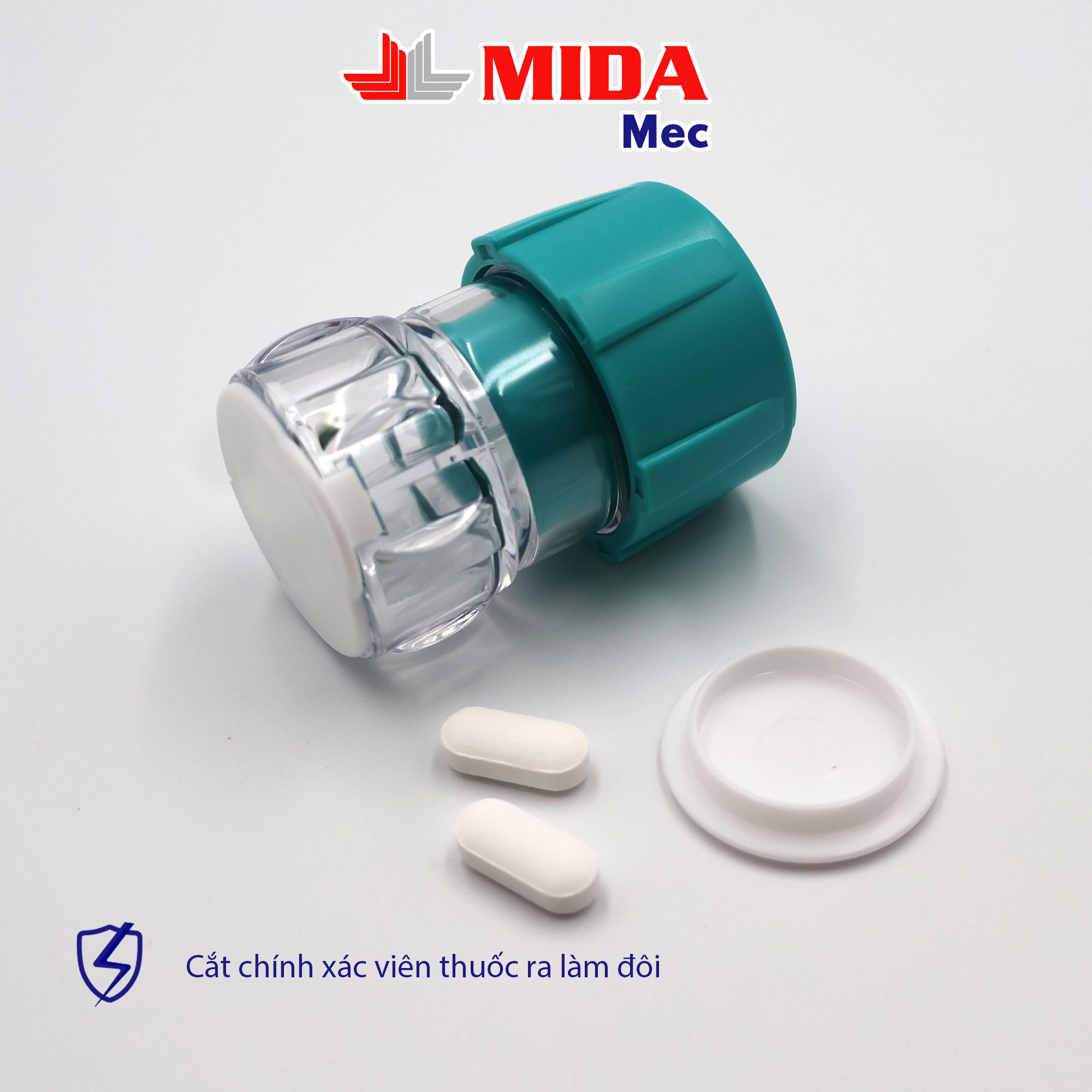 Dụng cụ nghiền thuốc MidaMec - Màu Xanh Ngọc