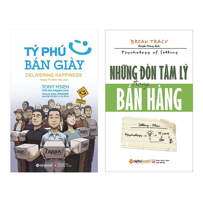 Combo Tỷ Phú Bán Giày (Tái Bản 2018) + Những Đòn Tâm Lý Trong Bán Hàng (Tái Bản 2018) (2 Cuốn)