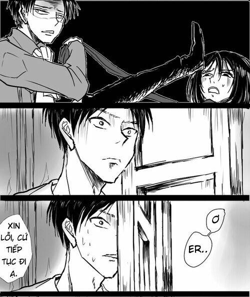 tấn công người khổng lồ - doujinshi lemi chapter 4 8