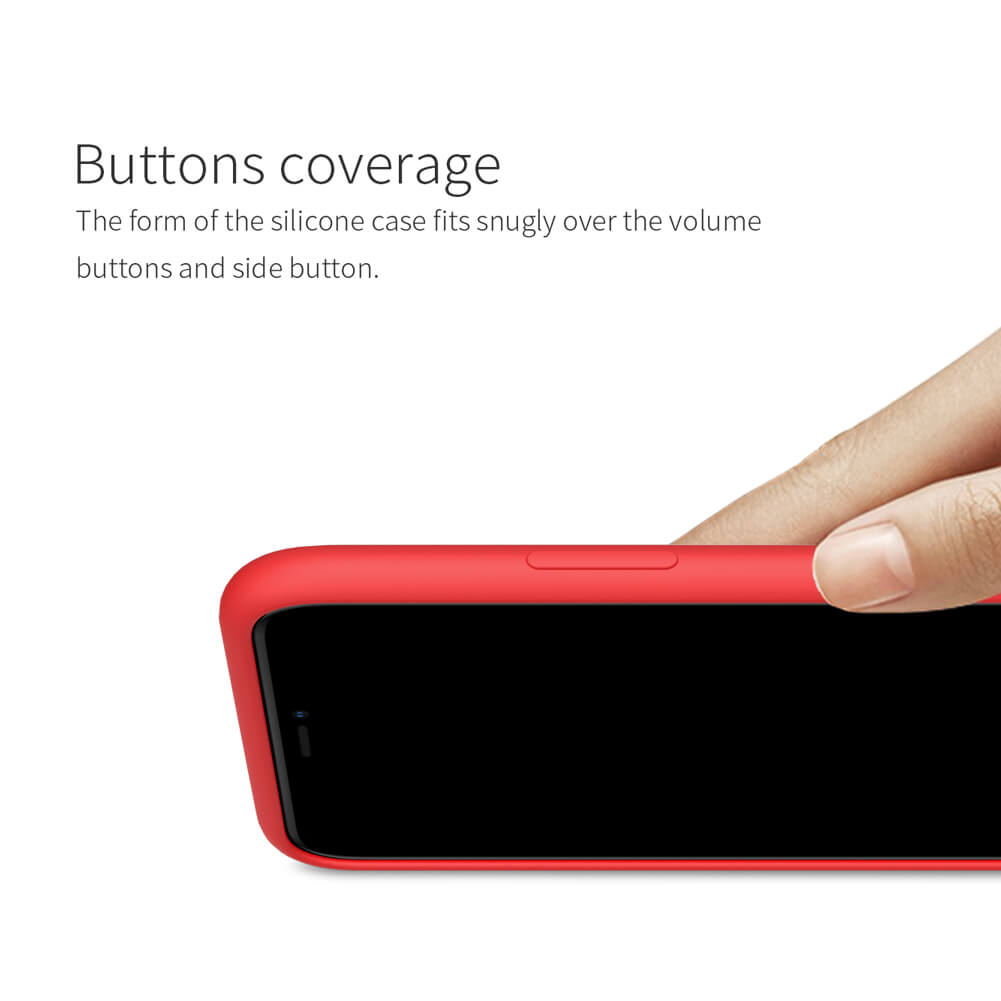 Ốp lưng chống sốc silicon cho iPhone 11 Pro Max mỏng 1mm hiệu Nillkin Flex Pure Cover Case - hàng nhập khẩu