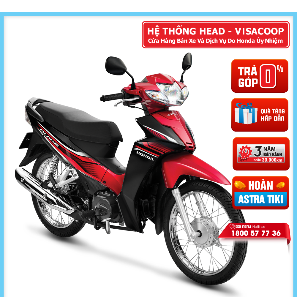 Mua Xe Máy Honda Phiên Bản Tiêu Chuẩn Phanh Nan Hoa Xanh Đen Tiki.vn