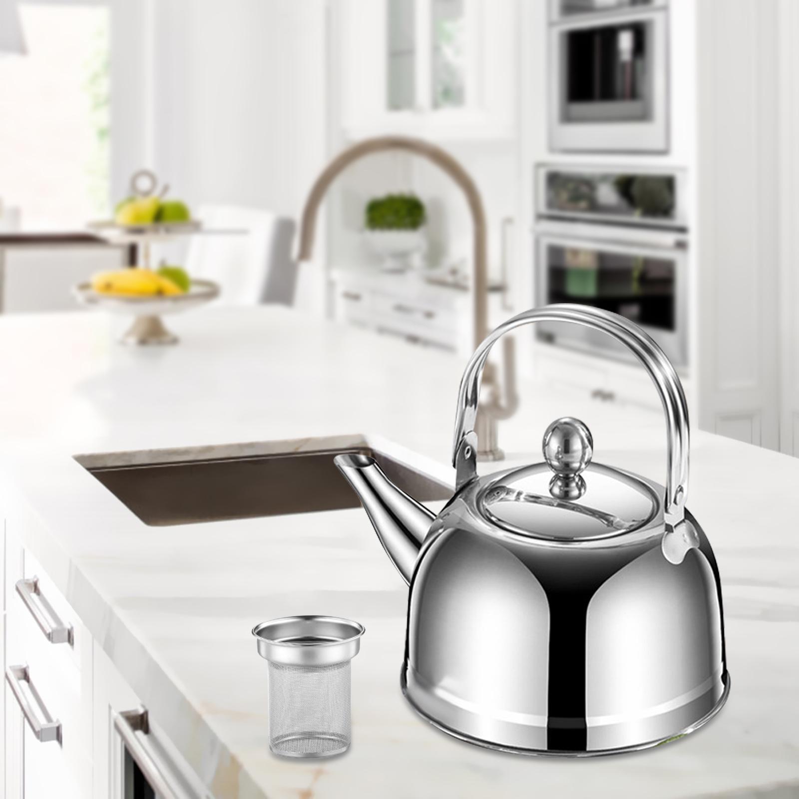 Stainless Steel Tea Kettle with Infuser for Restaurant Picnic