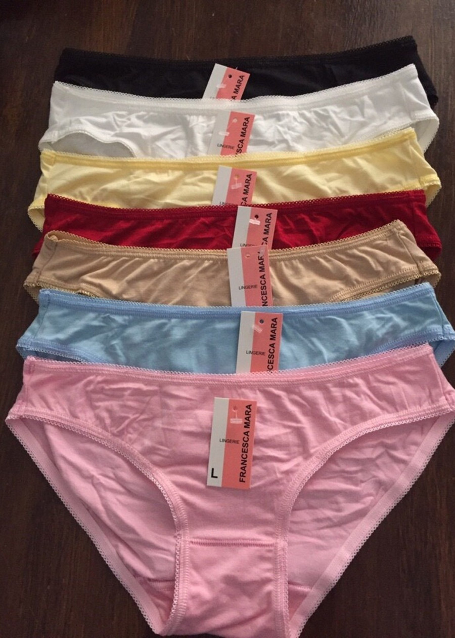 Combo 10 quần lót nữ chất liệu cotton - Hàng Việt Nam