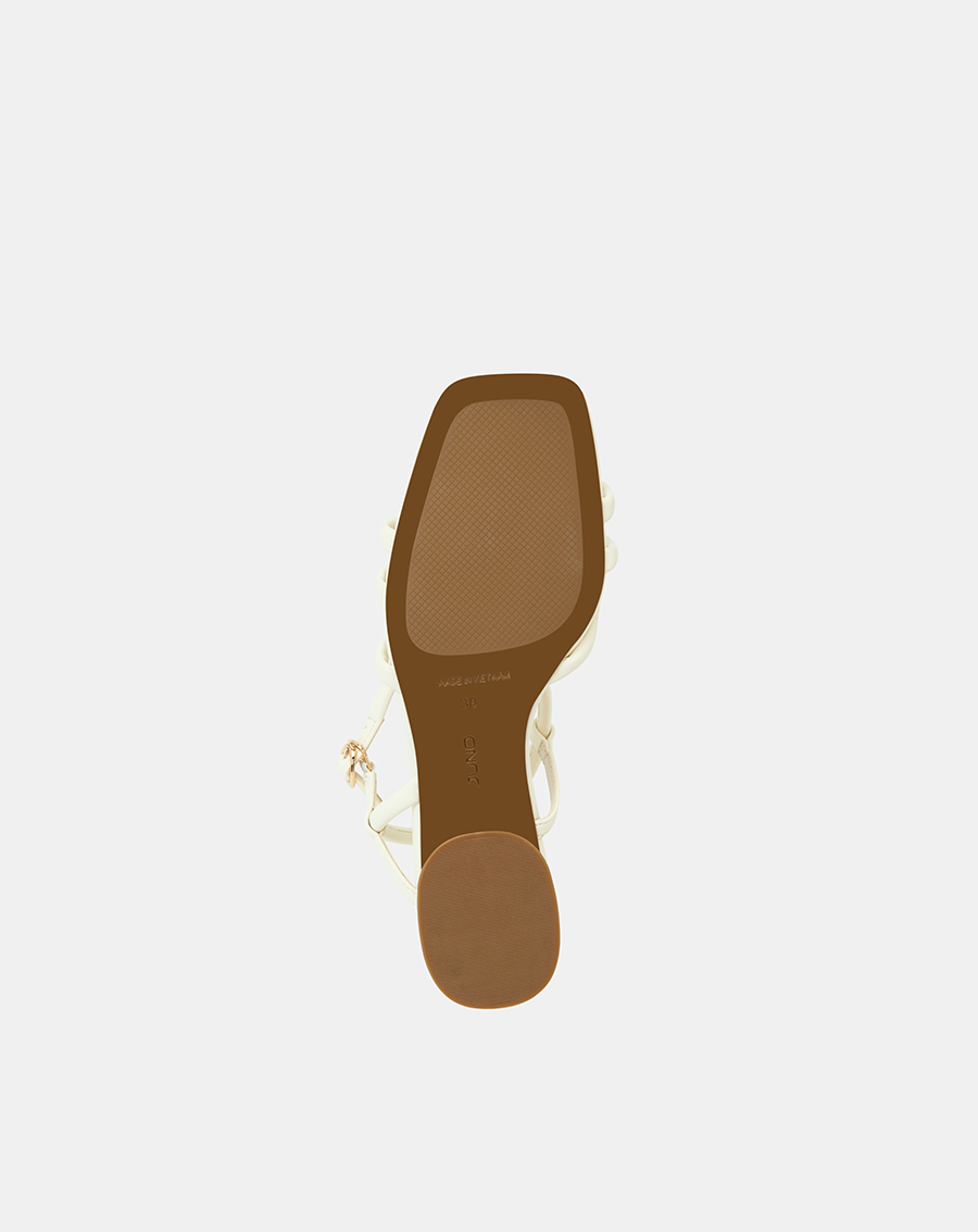 Giày Sandal Nữ 3cm Thời Trang JUNO Dây Tròn SD03069