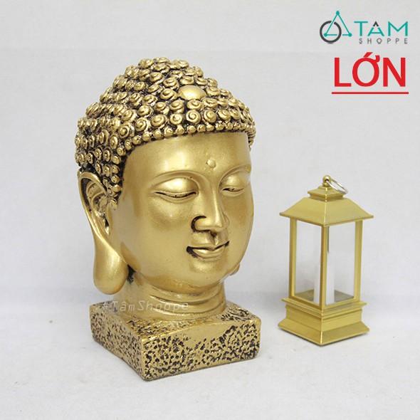 Đầu tượng phật tổ Decor SIZE TRUNG VÀ LỚN