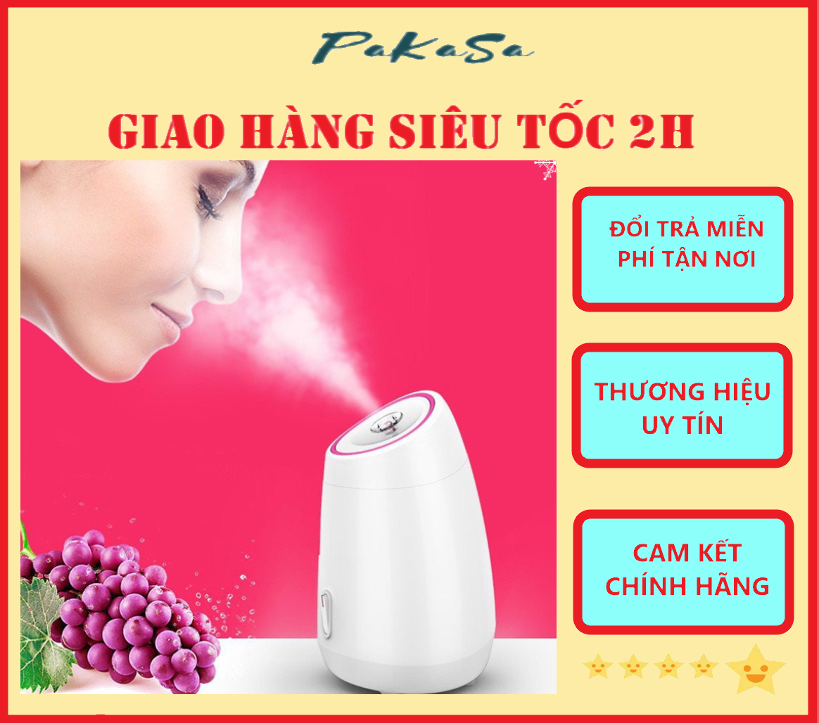 Máy Xông Hơi Mặt Hoa Quả - Máy Xông Hơi Mặt Thảo Dược - Hàng Chính Hãng