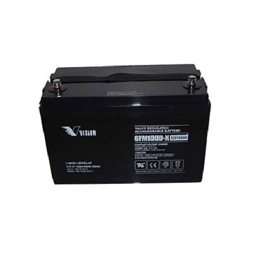 Ắc quy Vision 6FM100D-X 12V-100Ah