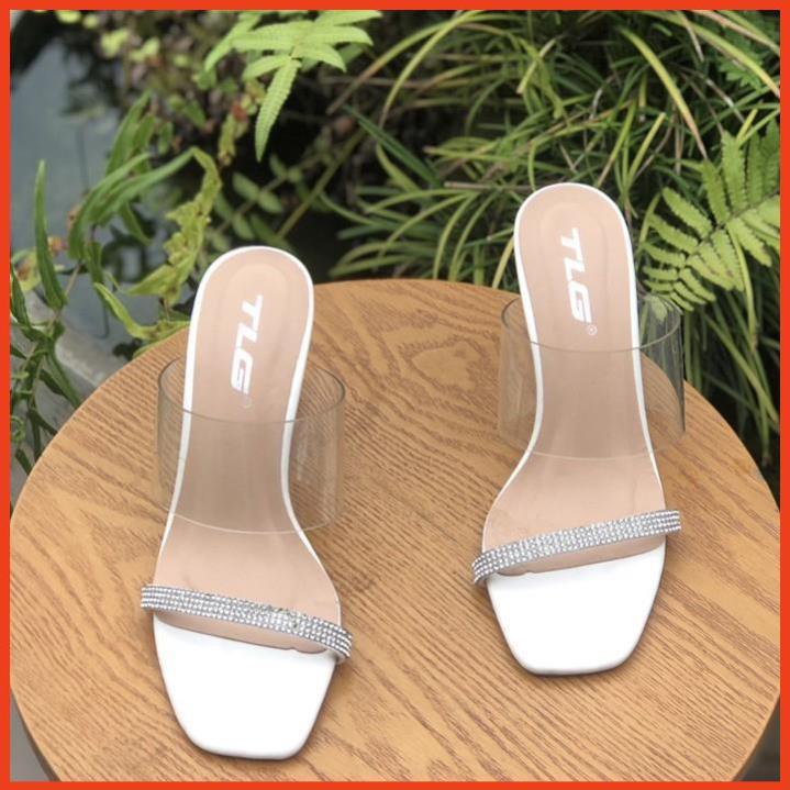 TLG Sandal cao gót quai trong hot trend 2020 trẻ trung năng động 21288
