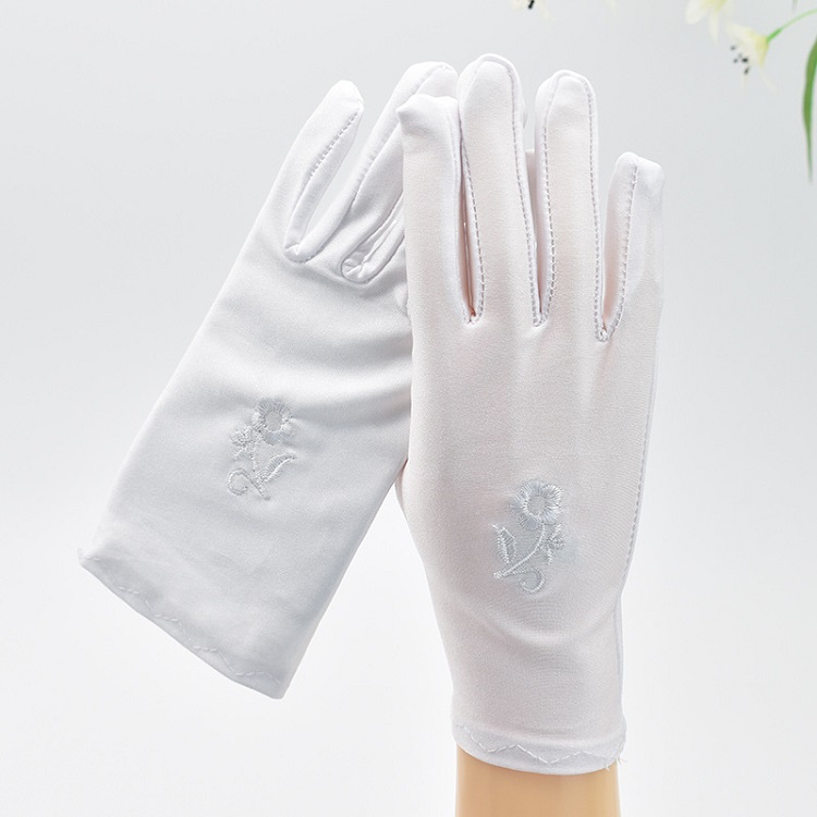 Bao Tay Nữ CN02 Chống Nắng, Tia UV, Co Giãn Thoáng Mát, Hoạ Tiết Thêu
