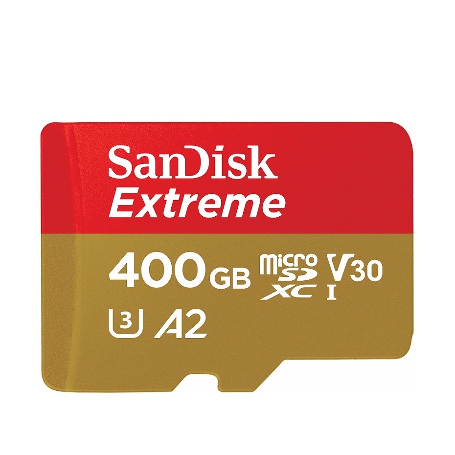 Thẻ Nhớ MicroSDXC SanDisk Extreme 400GB V30 U3 4K A2 R160MB/s W90MB/s - No Adapter (Hàng chính hãng)