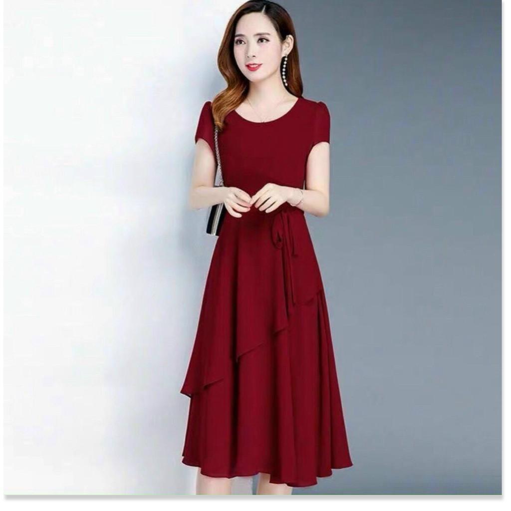 ĐẦM VOAN Y,THIẾT KẾ HỌA TIẾT TRƠN NHƯNG KHÔNG KÉM PHẦN SANG TRỌNG,ĐẶC BIỆT LÀ CHẤT LIỆU VÃI THOÁNG MÁT HỢP THỜI TRANG T