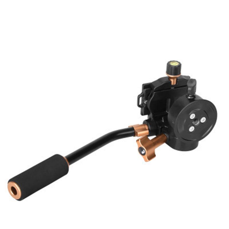 Phong cách mới nhất của thời đại đầy ánh sáng Q08S đầu ba chiều tay cầm đơn giảm chấn kim loại đầu chân máy ảnh đầu máy ảnh chụp ảnh