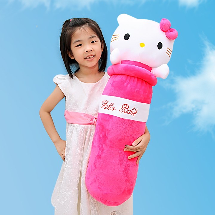 Gối ôm hình mèo Kitty dễ thương size 1m