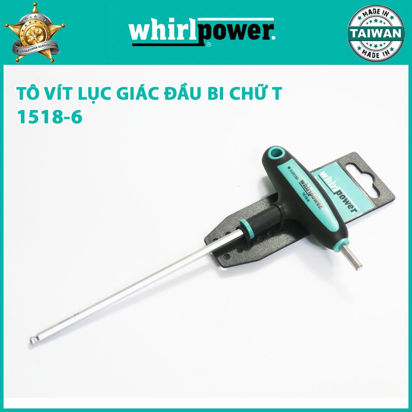 TÔ VÍT LỤC GIÁC CHỮ T (ĐẦU BI) WHIRLPOWER