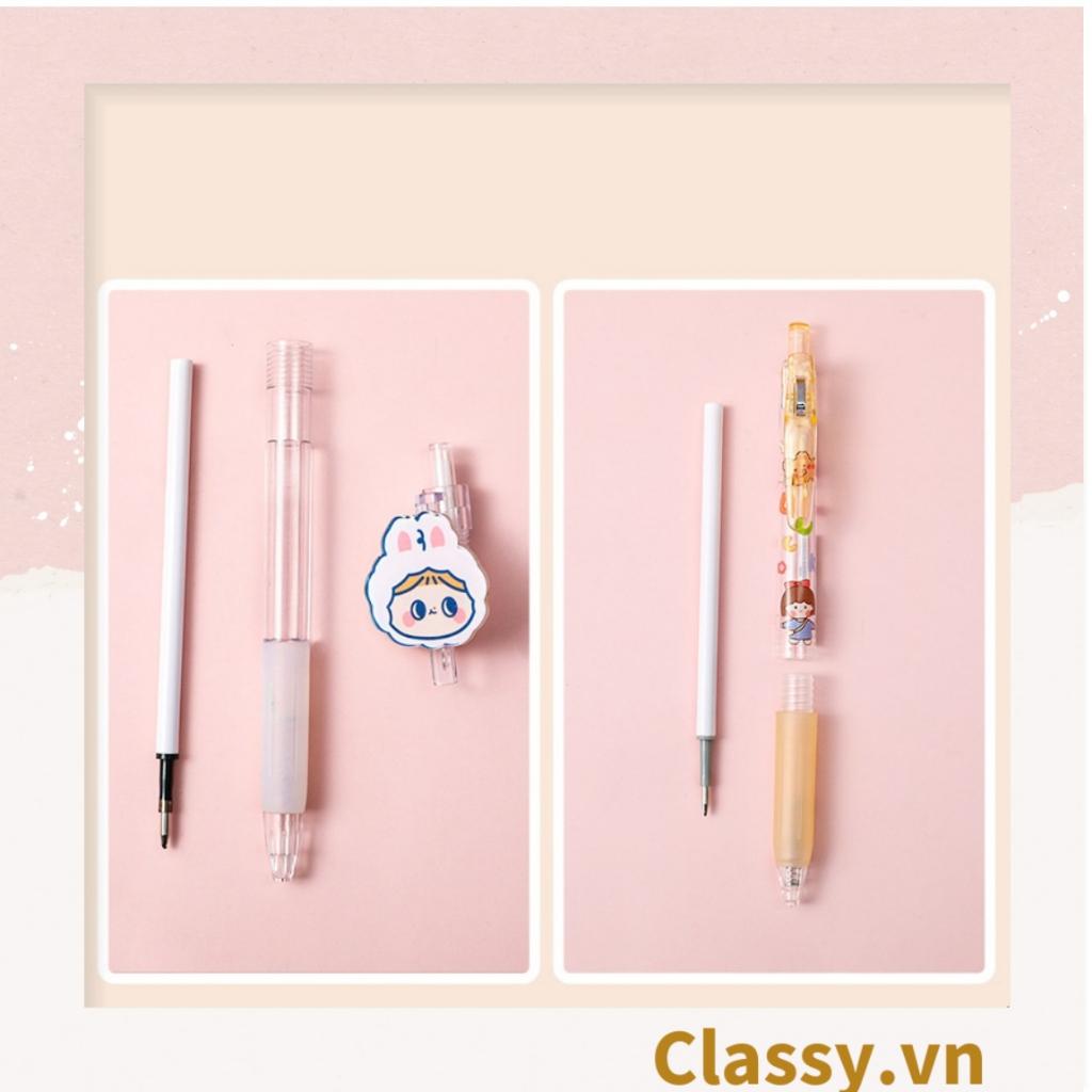 Classy Túi 20 ruột bút màu ngẫu nhiên, bút gel, bút mực màu đều, đậm, nét PK1516