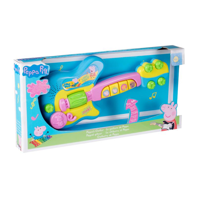 Đồ Chơi PEPPA PIG Đàn Guitar Điện Sắc Màu Của Peppa 1684243INF19