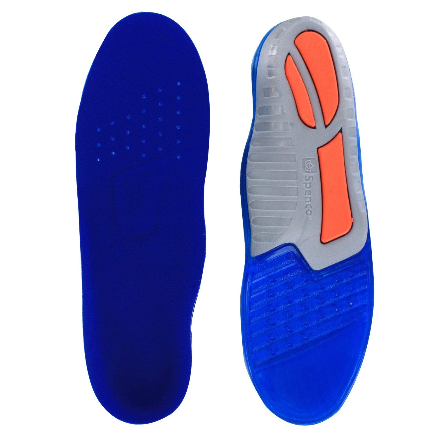 Lót Giày Silicon Total Support Gel Spenco 46-300 - Đế lót gel giảm đau gót chân, gai gót