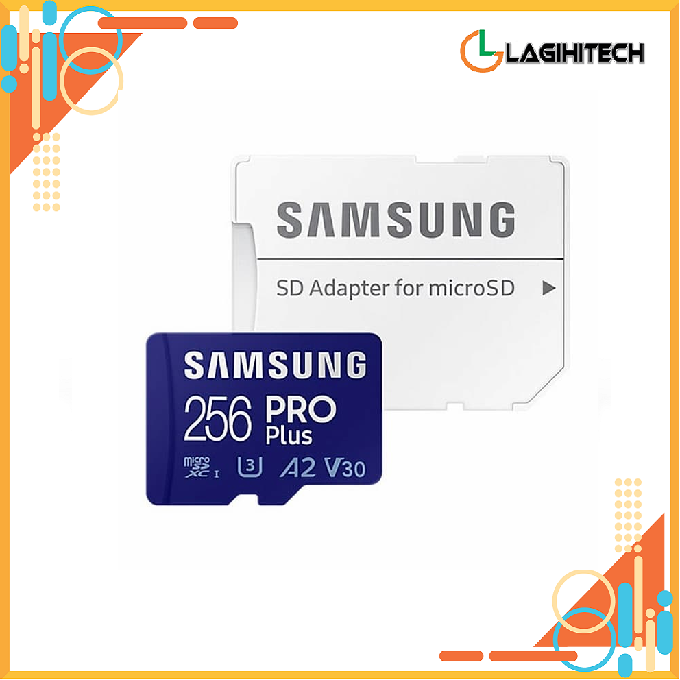 Thẻ Nhớ Samsung PRO Plus MicroSD U3 Class 10 Model mới 2022- Hàng Nhập Khẩu