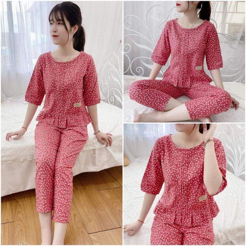 Đồ bộ mặc nhà sau sinh cao cấp thu đông