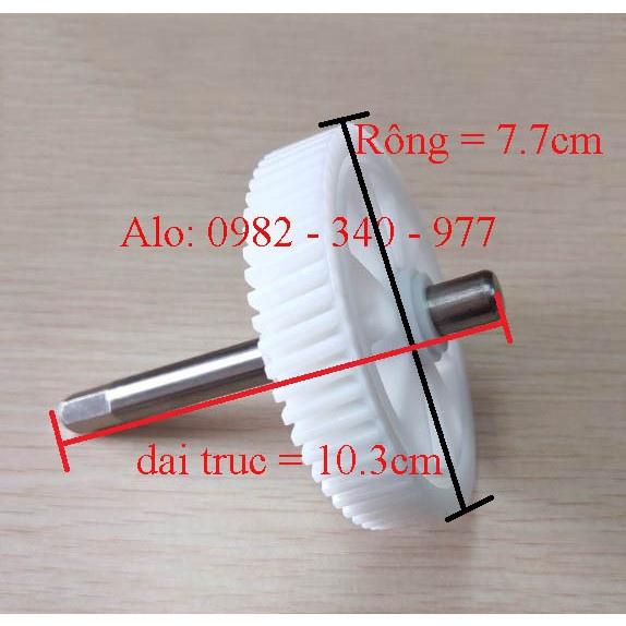 Phụ kiện chính hãng _ Trục bánh răng máy ép chậm SAVTM -anhsonnd18