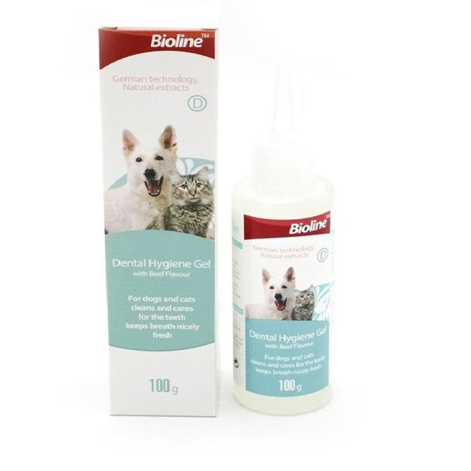 Gel vệ sinh răng miệng - gel loại bỏ cao răng, diệt vi khuẩn bioline 100gr
