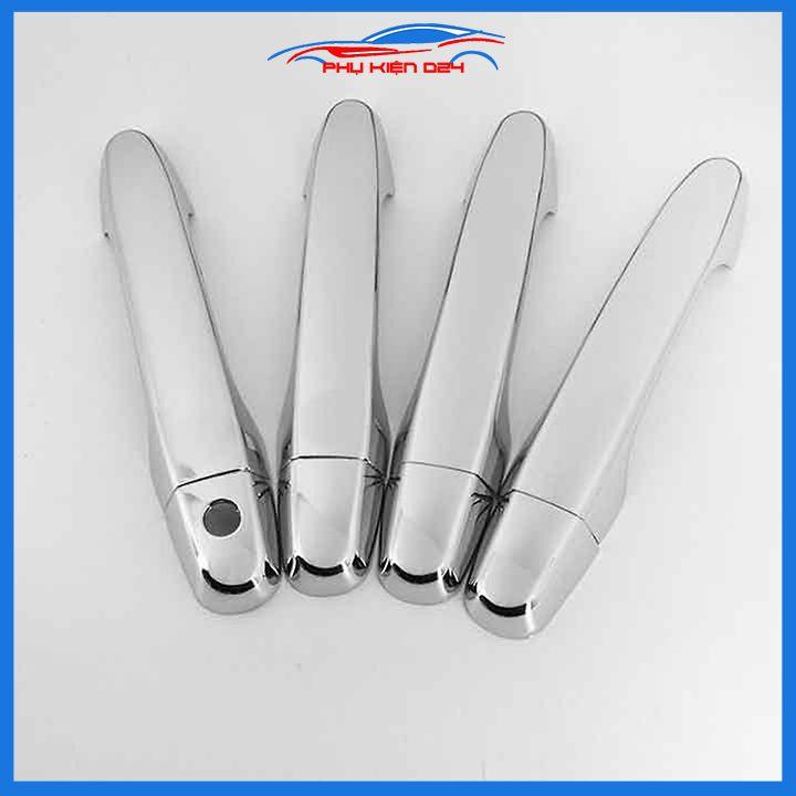 Bộ 4 ốp tay nắm cửa mạ crom Civic 2008-2011, 2012-2015, 2016-2020 sáng bóng chống trầy bảo vệ cửa xe ô tô