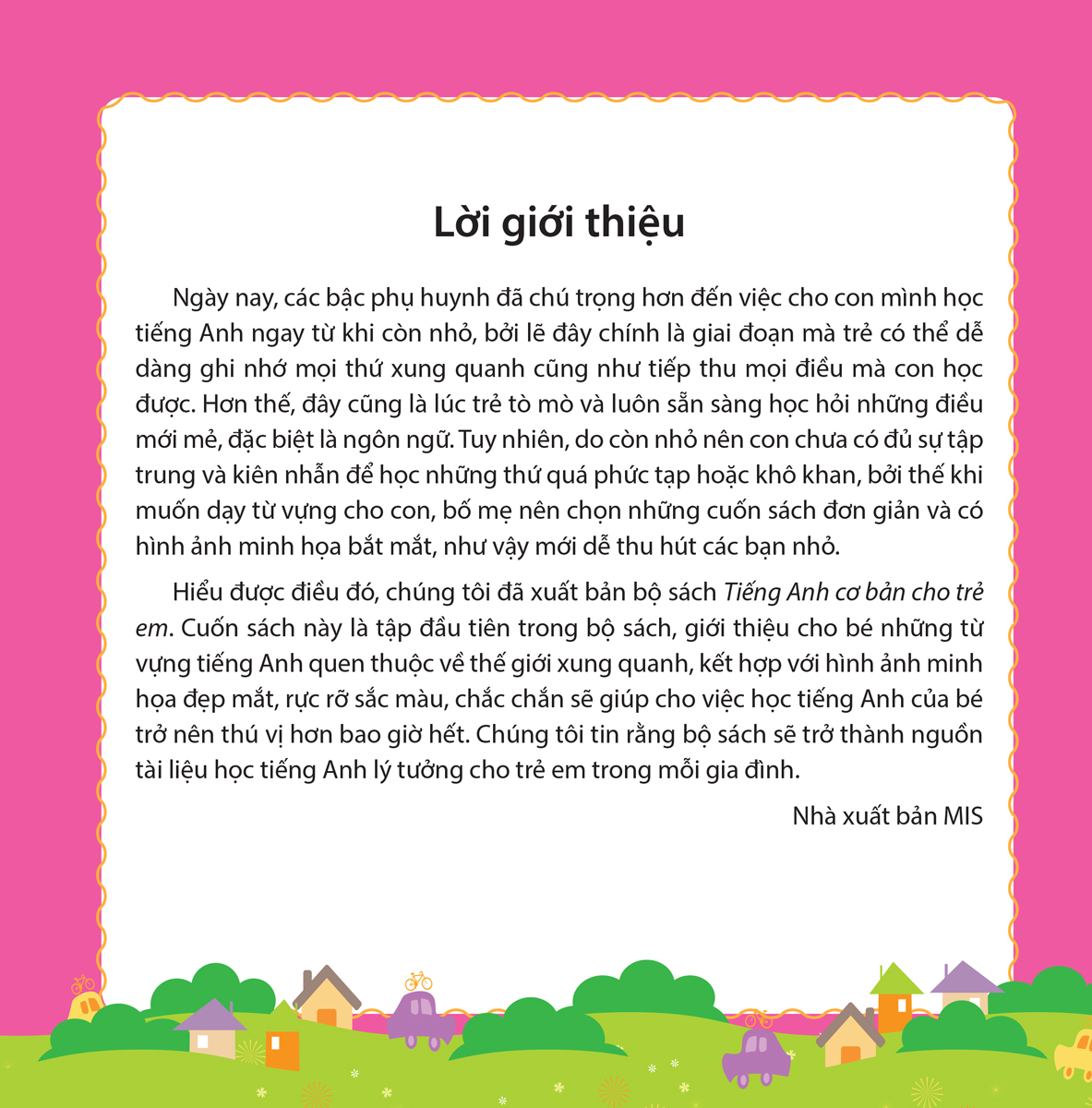 Tiếng Anh Cơ Bản Cho Trẻ Em - Các Từ Vựng Thiết Yếu _DTI