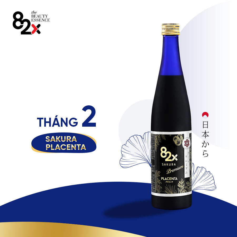 DA ĐẸP THẦN SẦU GIẤU TUỔI TÁC Combo 3 Chai: COLLAGEN + SAKURA PLACENTA + PLACENTA, Nước Uống Đẹp Da Từ Nhật Bản Số 1 VN