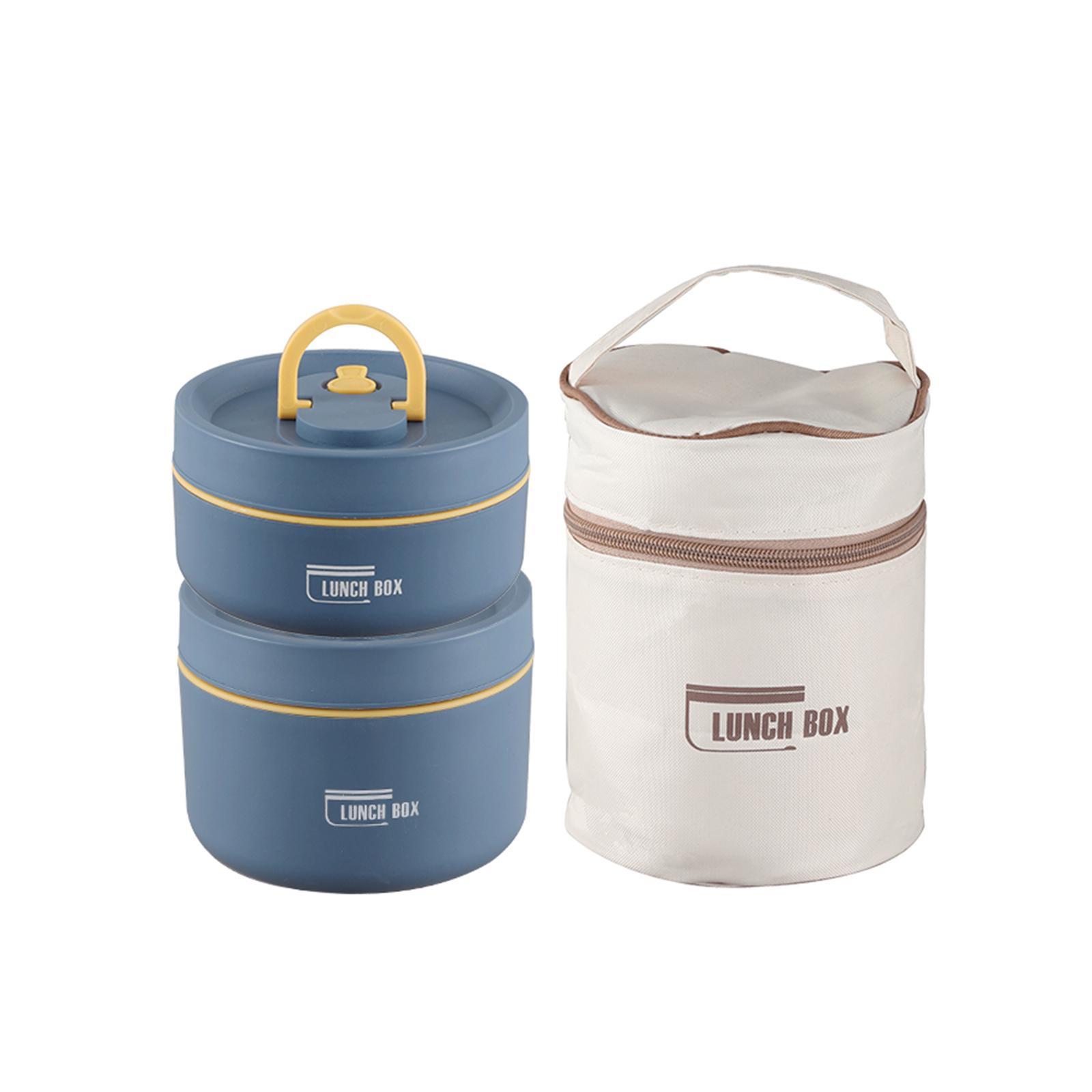 Lunch Box Set Portable Airtight Lid Lunchbox Insulated Food Lunch Container