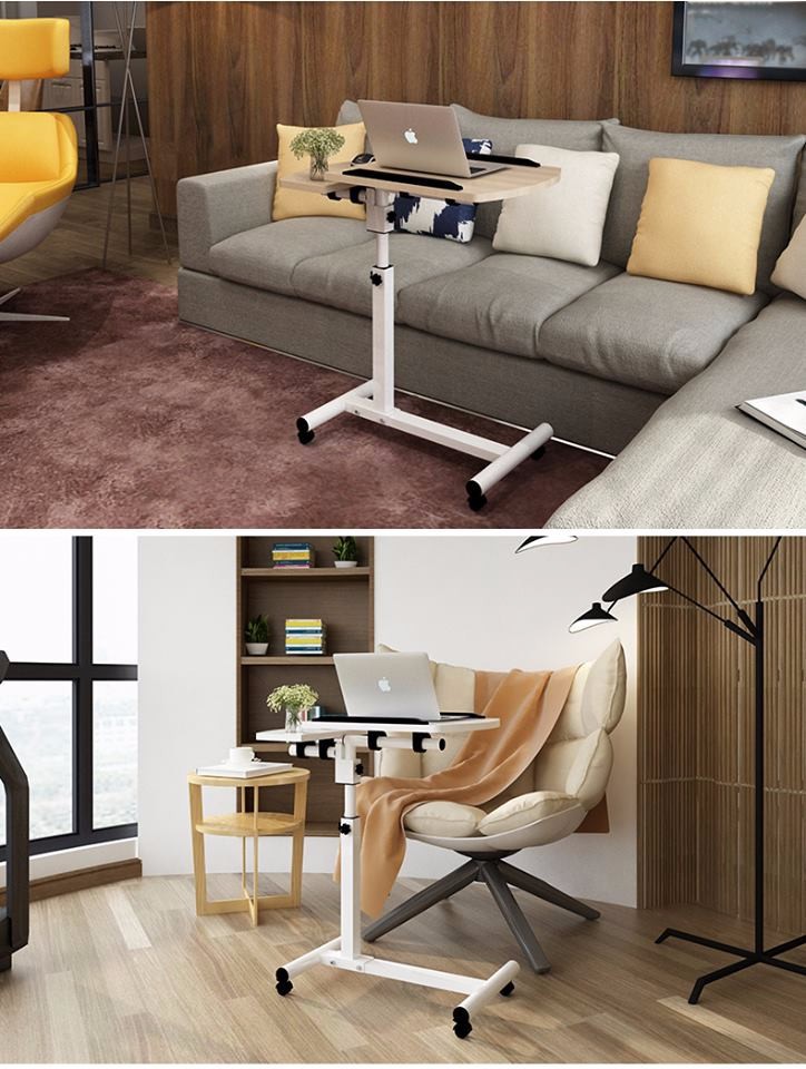 Bàn làm việc có bánh xe
