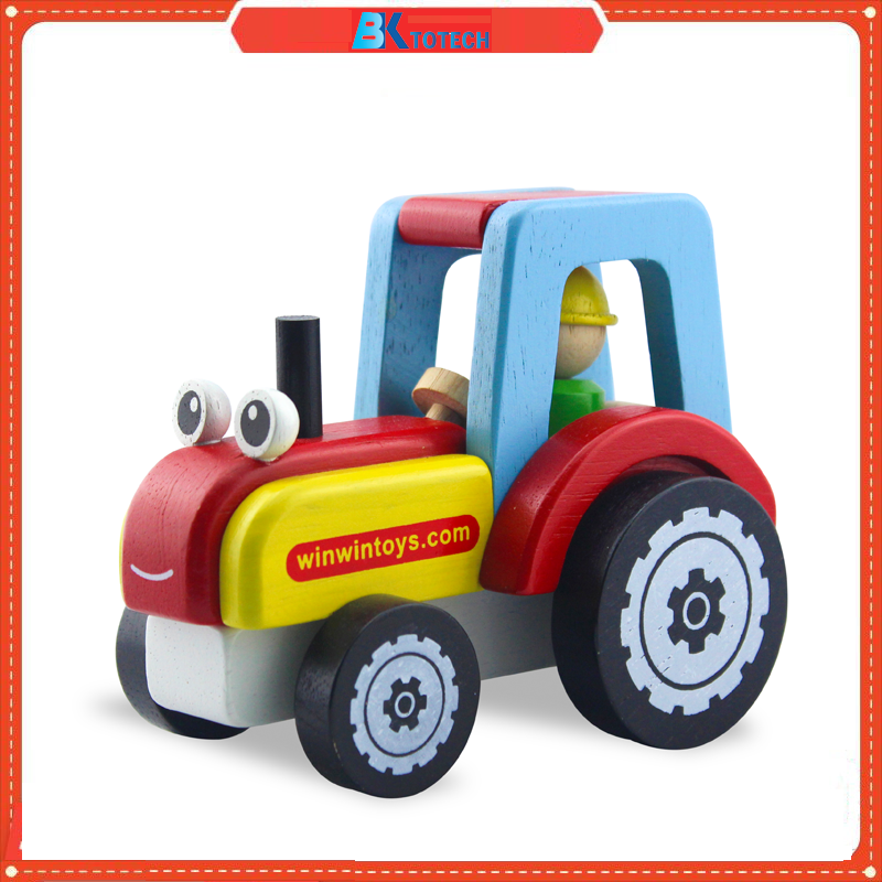 Đồ chơi mô hình xe - Xe Máy Cày - Đồ chơi gỗ Winwintoys