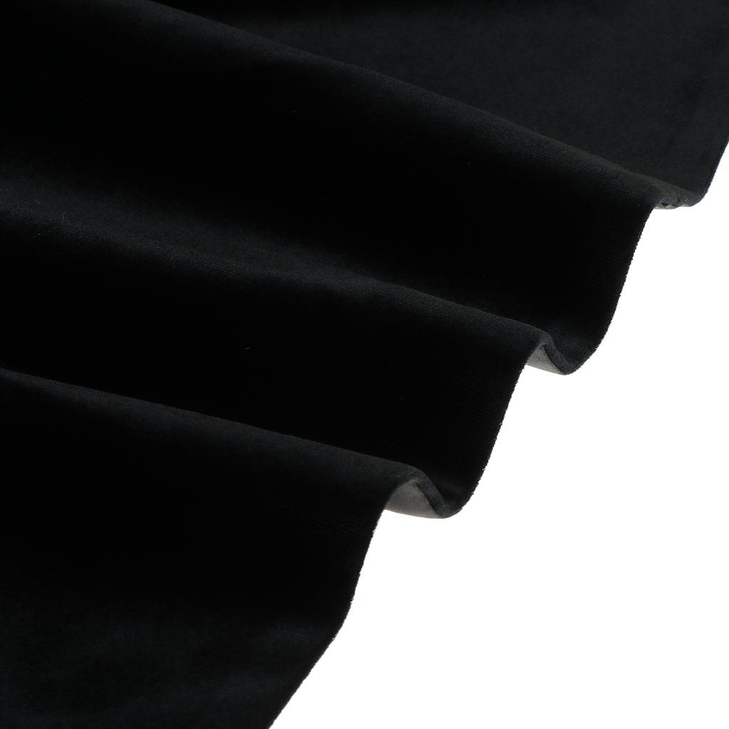 No Fading Modern Bed Runner Bedding Scarf Black Protection for 180cm Bed