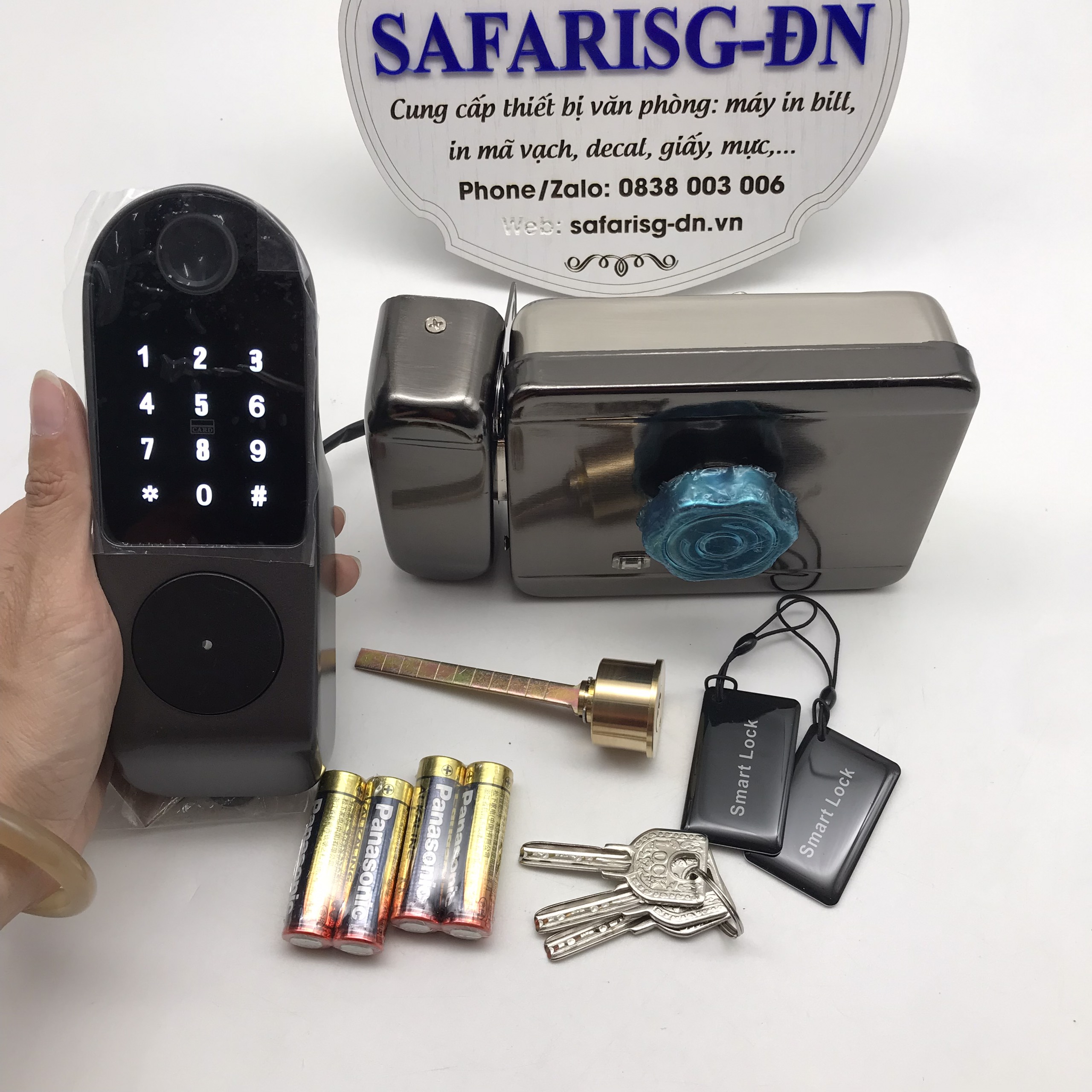 Khoá Cửa Thông Minh dành cho căn hộ Fingerprint Lock App