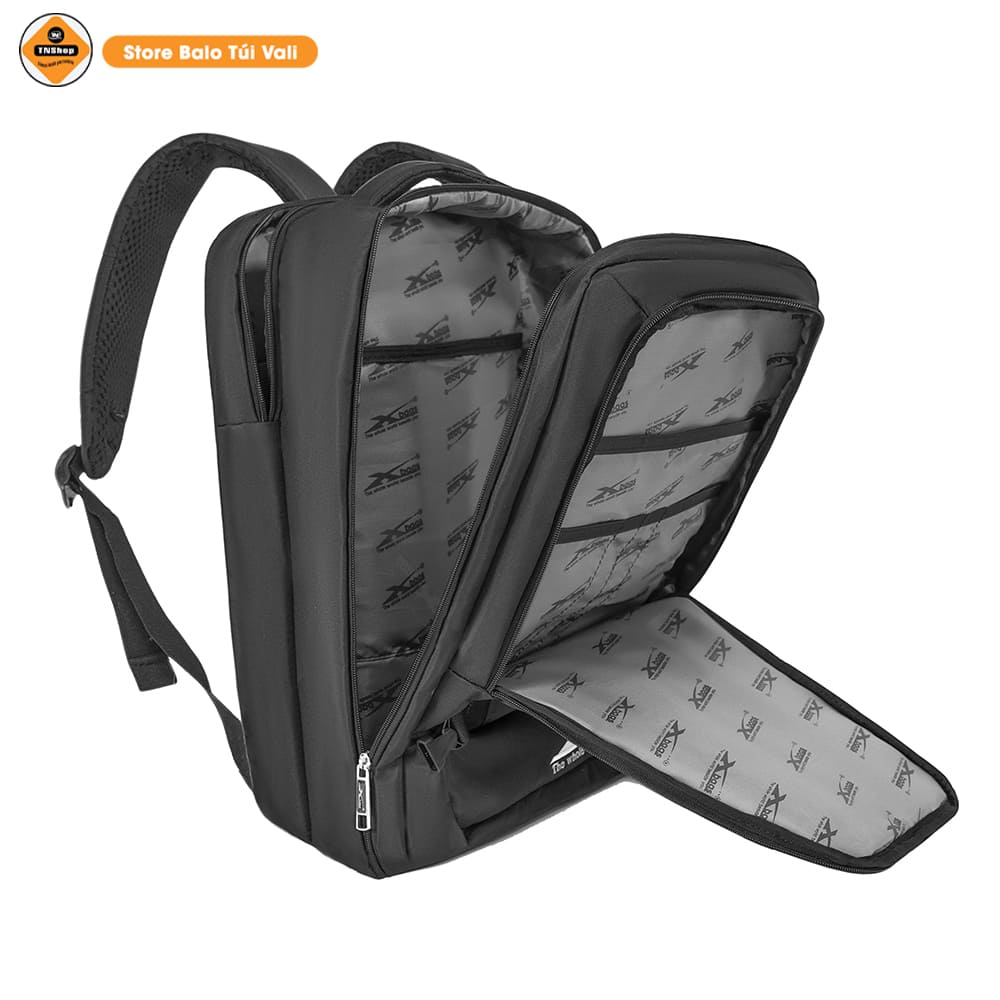 Balo du lịch cao cấp chống nước, balo laptop 17 inch nhiều ngăn Xbags Leader – Balo du lịch thời trang hiện đại, sang trọng, tiện dụng, mở rộng 180 độ, đệm lưng thoáng khí!
