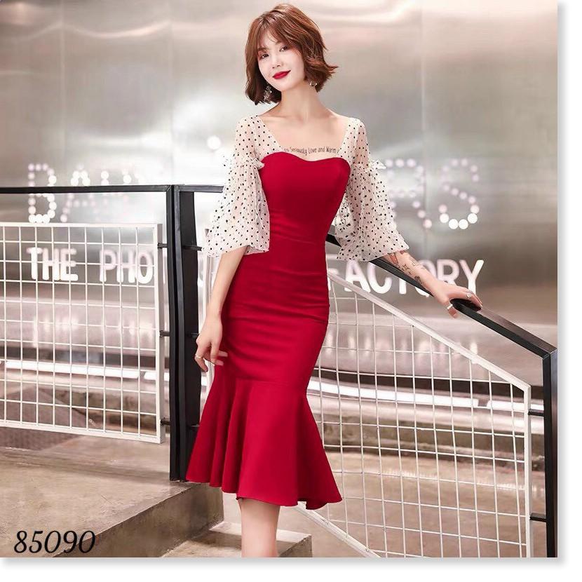 Đầm UMI đuôi cá phối lứa tôn dáng siêu sang cho các chị em THỜI TRANG MỚI NHẤT HIỆN NAY