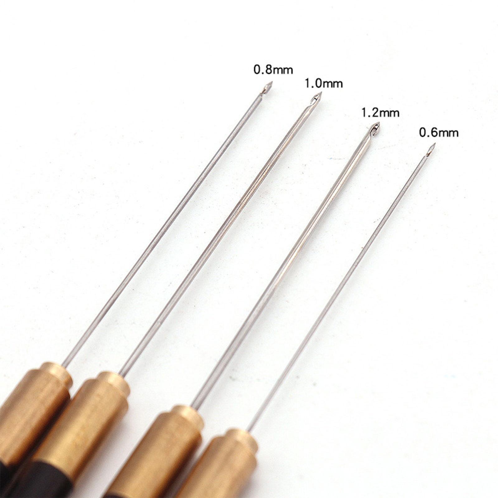 Hook with 1 Needle Embroidery Beading Needle Tools Sequin Beads Needle Set Crochet Tool Kit