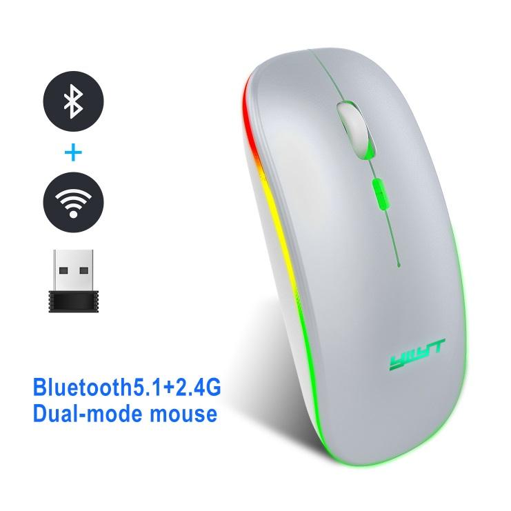 Ergonomic Gaming Mouse G852 Bluetooth + 2.4g dual mode Computer Mouse Gamer Mice With Backlight For PC Laptop