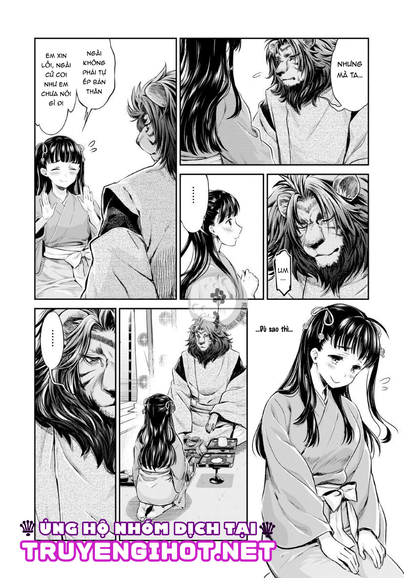 chuyện tình ngọt ngào giữa chàng người thú và nàng nhân loại (full) chapter 2 16