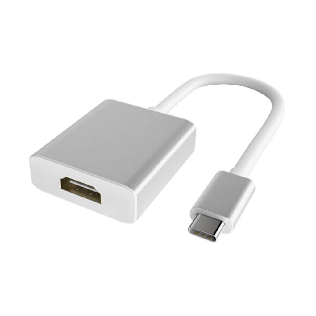 USB 3.1 Type-C to HDMI 4K 30Hz Adapter Cable for MacBook Samsung Phone