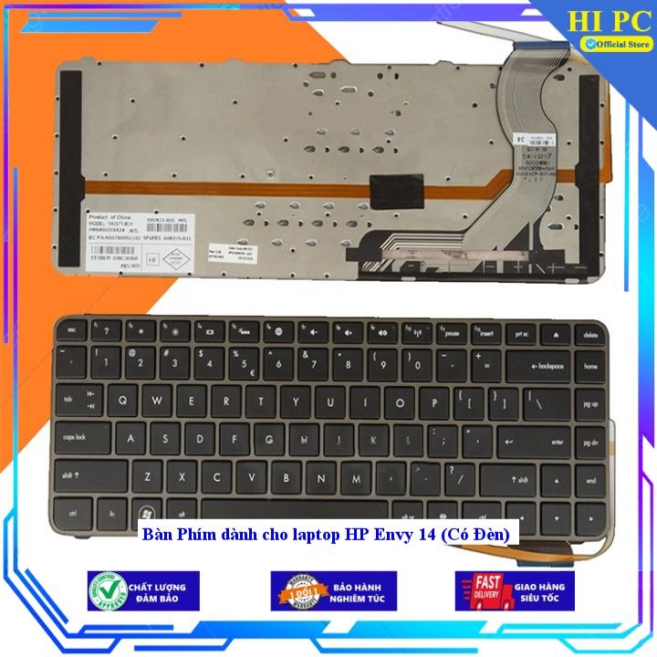 Bàn Phím dành cho laptop HP Envy 14 - Hàng Nhập Khẩu