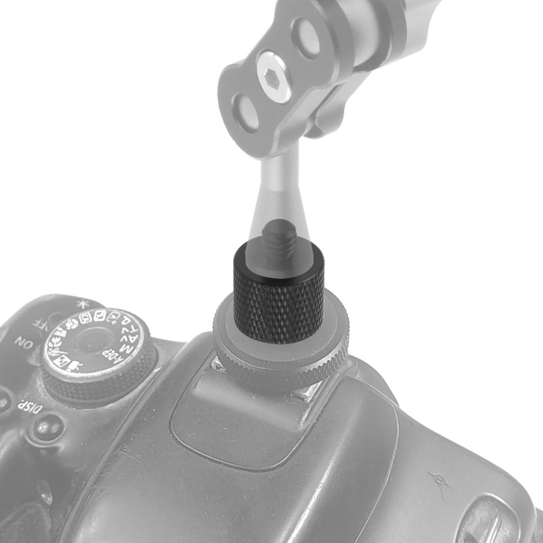 Chuyển đổi vít nữ sang nam 1/4 3/8 5/8 "-27 m10 m4 mount bộ chuyển đổi chân ba chân đèn flash ánh sáng mic