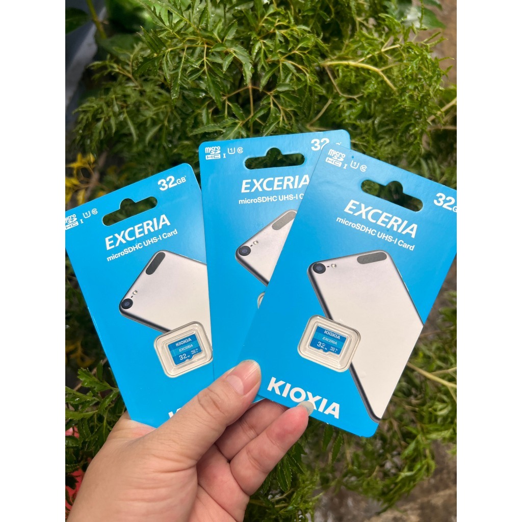 THẺ NHỚ KIOXIA MICRO SDHC EXCERIA UHS-I U1 512GB I 256GB I 128GB - CHUYÊN CAMERA, ĐIỆN THOẠI, MÁY ẢNH