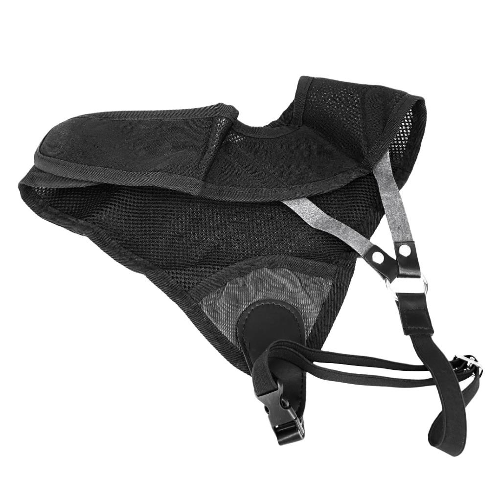Adjustable Archery Chest Protector Guard Padded Mesh for Bow Hunting Safety