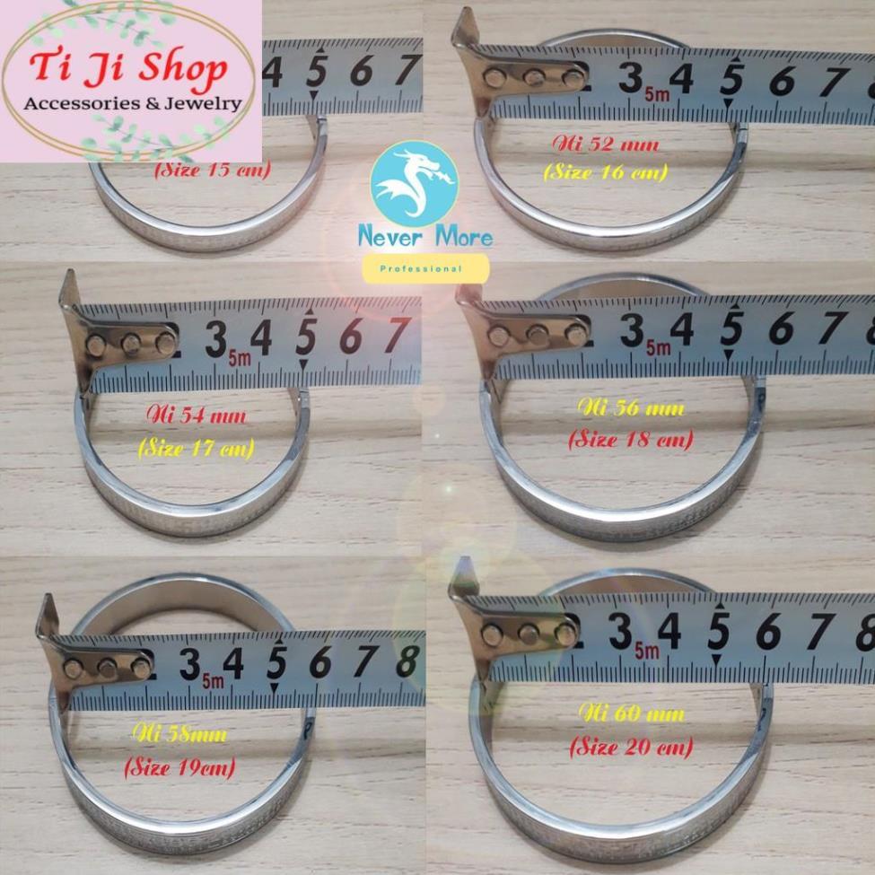 Vòng tay Bát Nhã Tâm Kinh hình tròn màu trắng siêu đẹp - Nhiều size - Đem lại bình an may mắn cho người đe