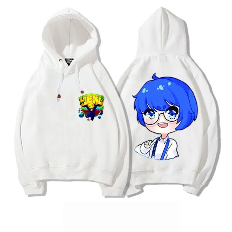 BST Áo hoodie in hình hero team màu trắng cực chất bé trai bé gái đều mê